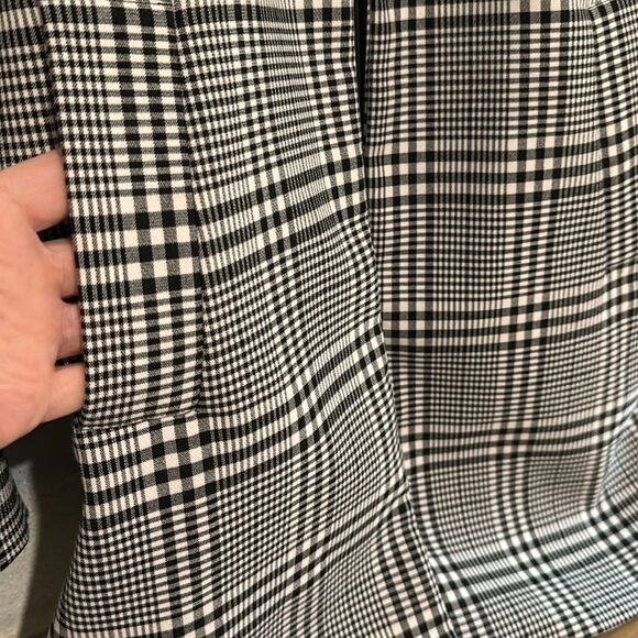 Carolina Belle Montreal Plaid Open Front Lined Blazer Size XS - Picture 5 of 9